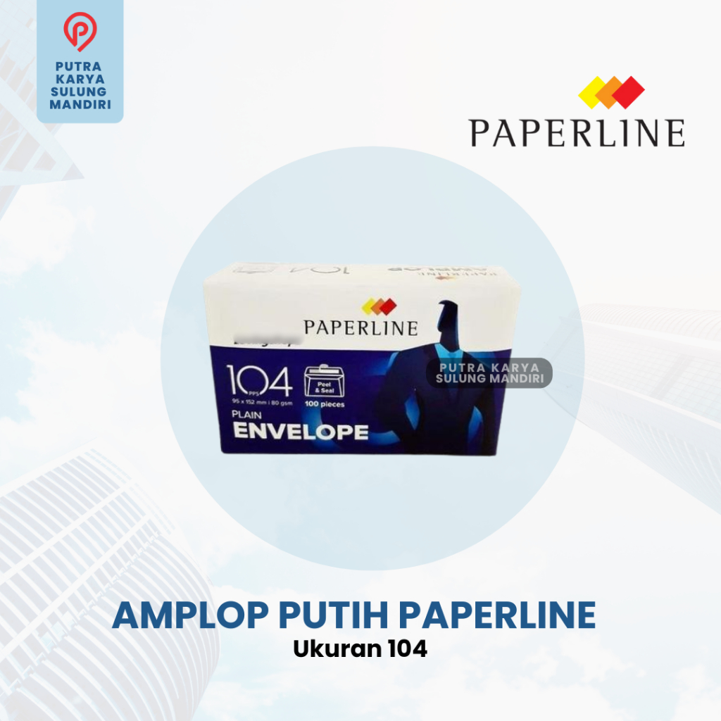 

PAPERLINE Amplop Putih 100 PCS