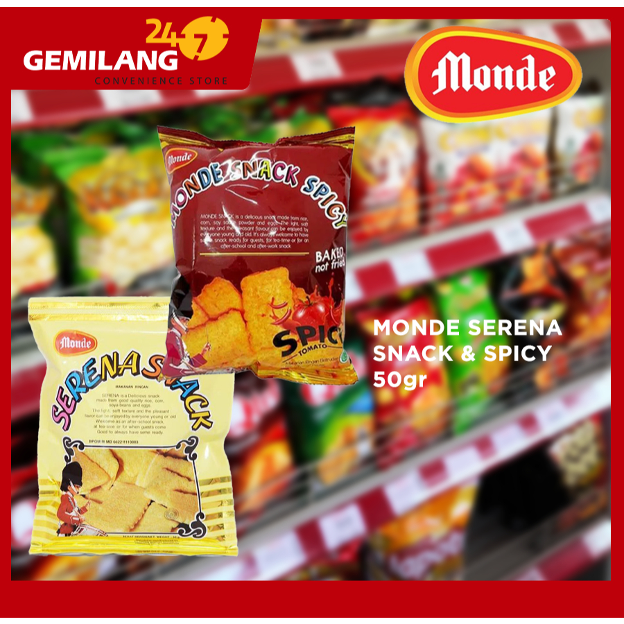 

MONDE SERENA SNACK & SPICY 50gr