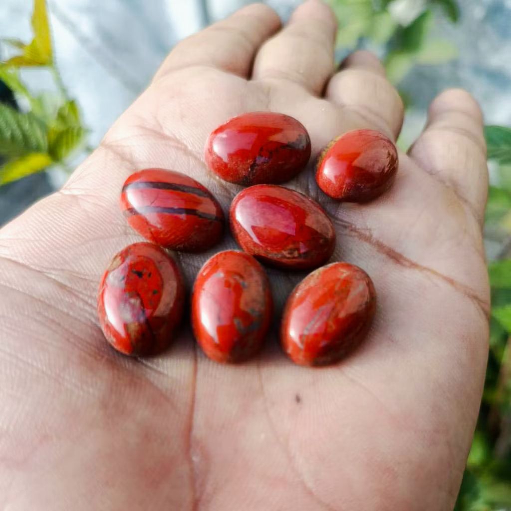 Batu Akik Lepasan Natural Red Jesper AtiAyam Terbaik