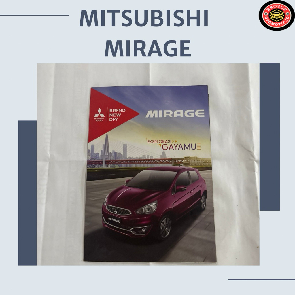 Brosur Mitsubishi Mirage ( booklet )