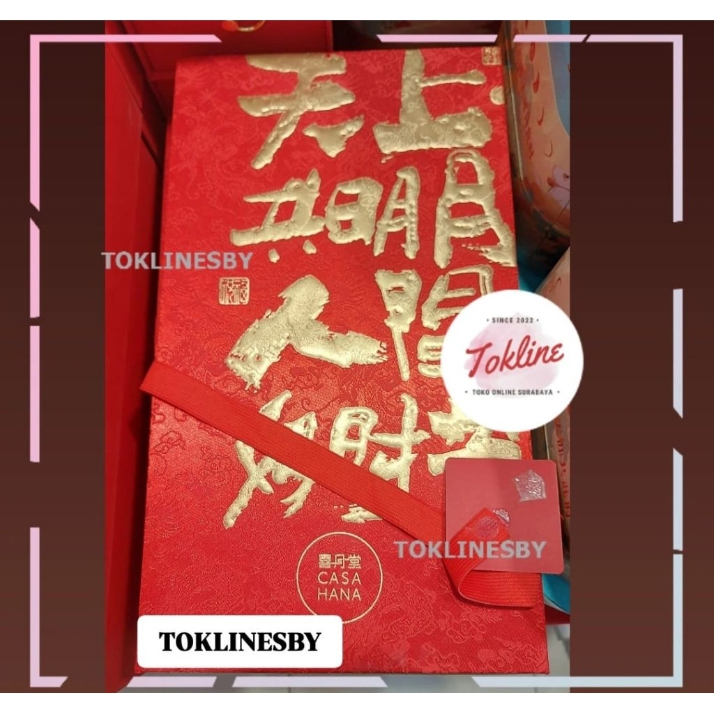 

CASA HANA CASAHANA MOONCAKE MOON CAKE KUE BULAN BOX OF SEASIONAL GREETINGS ISI 8