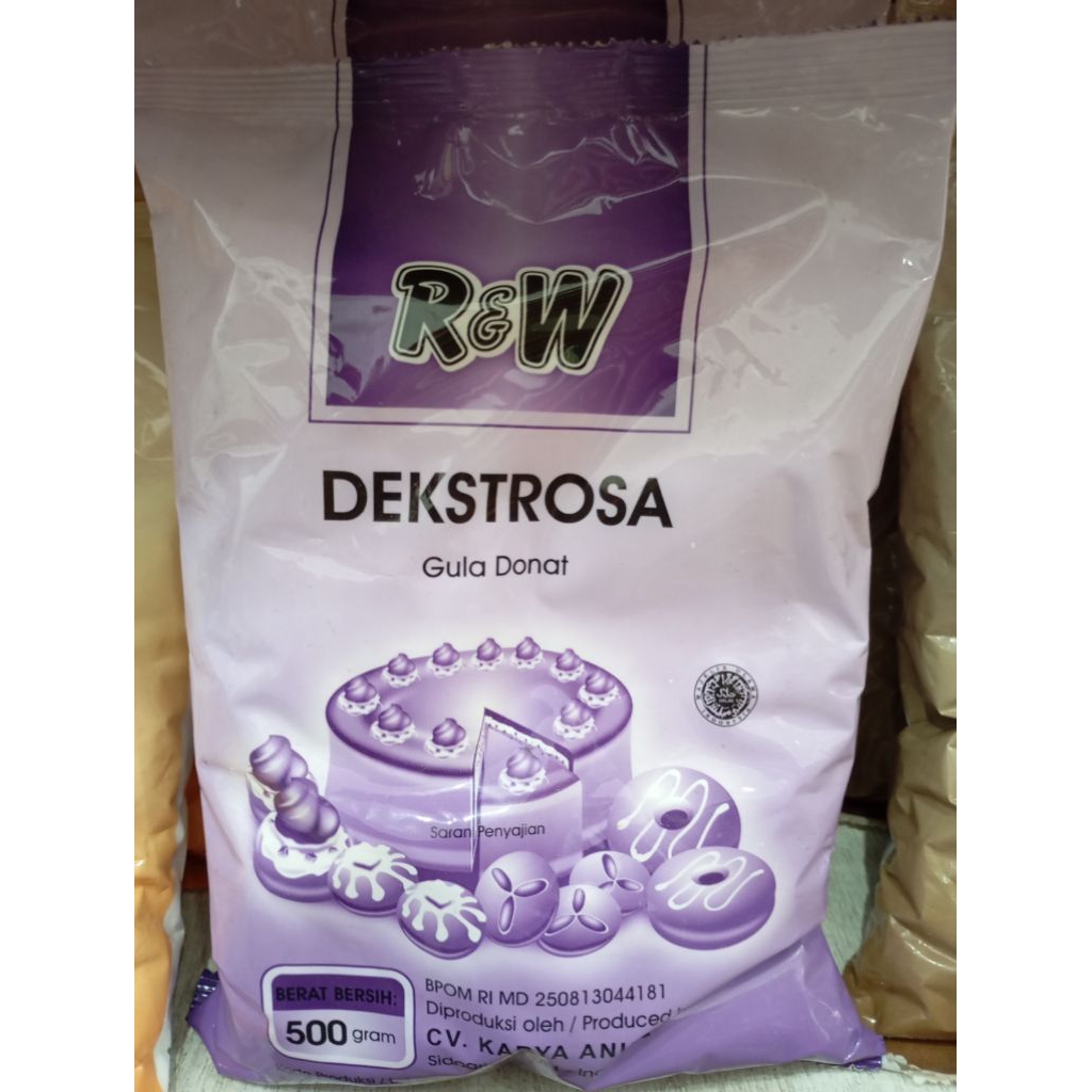 

R&W Rajawali Dekstrosa Gula Halus 500g Gula Donat / Gula Salju