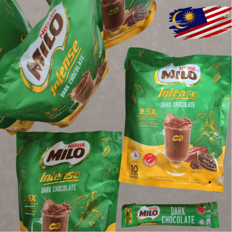 

[READY] Milo Intense Dark Chocolate Less sugar - Malaysia