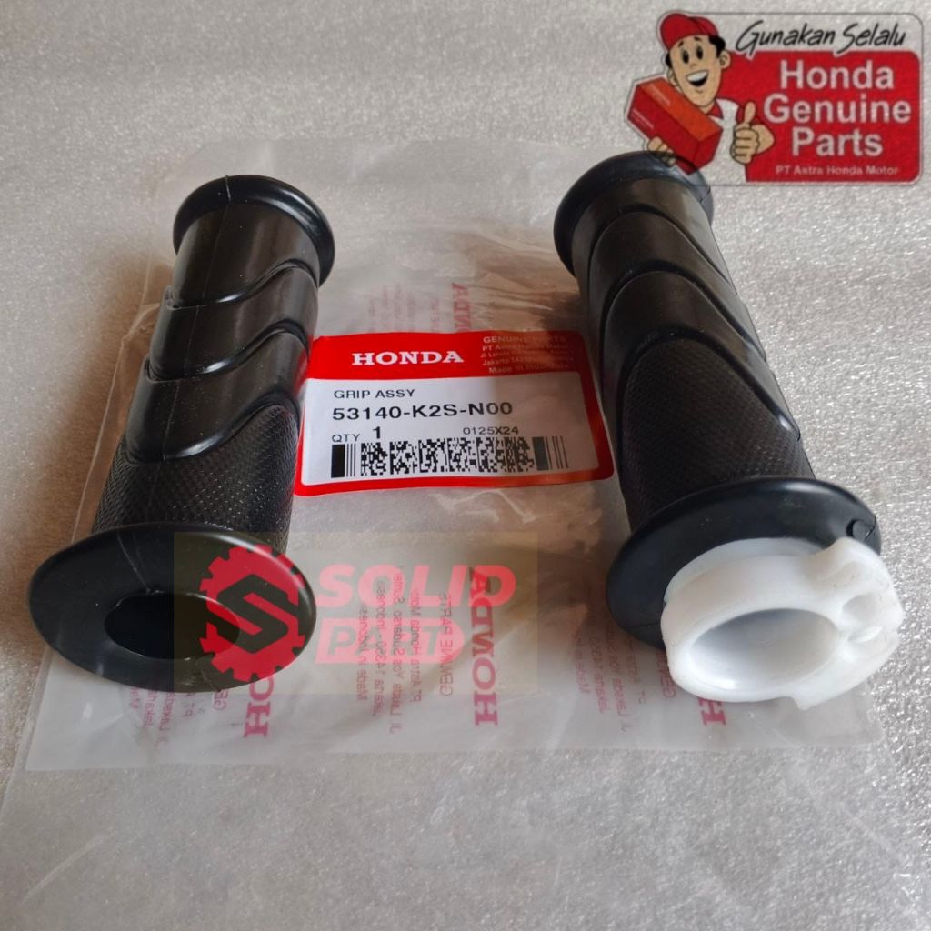 Handrip Grip Sarung Stang K2S Vario 160 Original Baru Honda