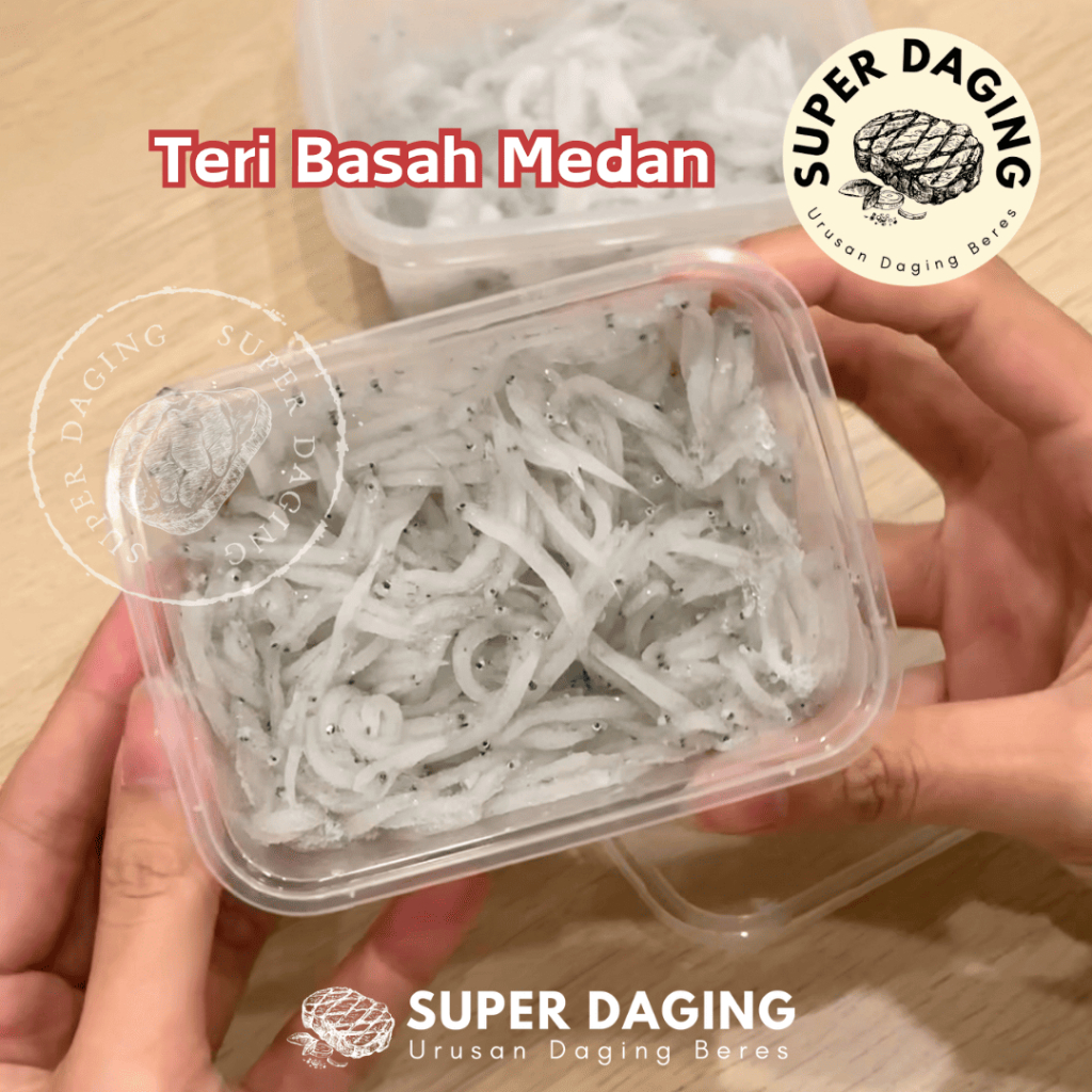 

Ikan Teri Nasi Basah Medan | Teri Segar MPASI - Super Daging Semarang