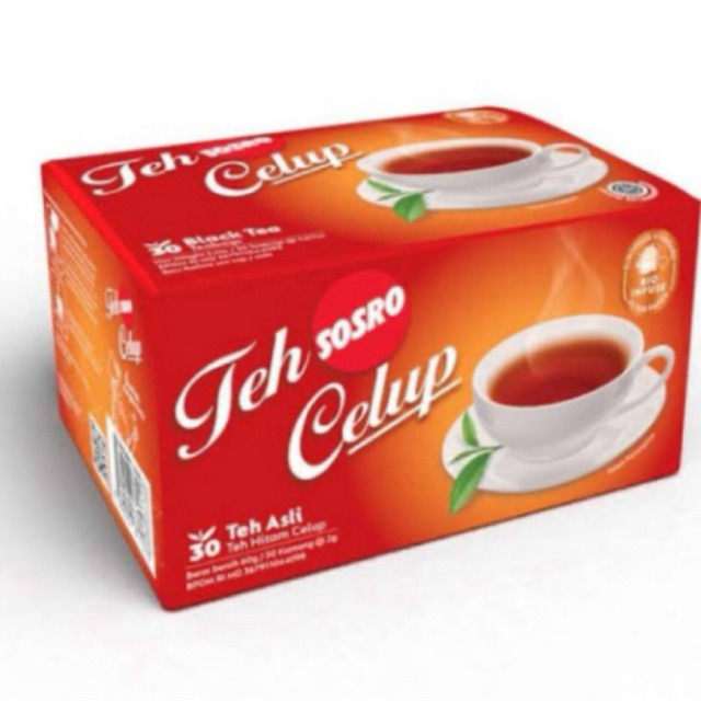 

Teh Celup Sosro Isi 15pcs / 30pcs