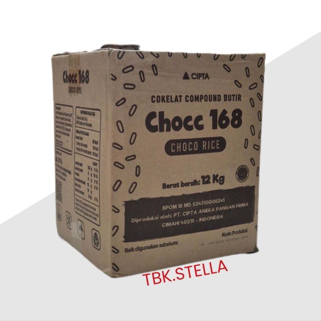 

MESES COKLAT BUTIR 1 KG REPACK CHOCC 168