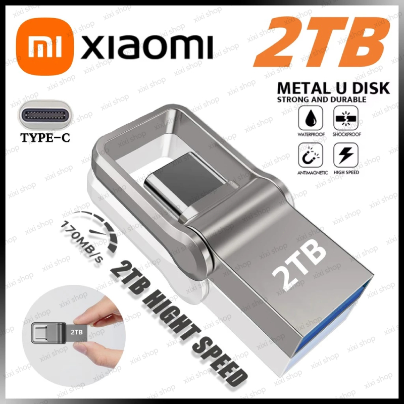 

technandaa - xiaomi type-c flash memory usb 3.0 32gb/128gb/256gb/512gb/1tb - portable pen drive