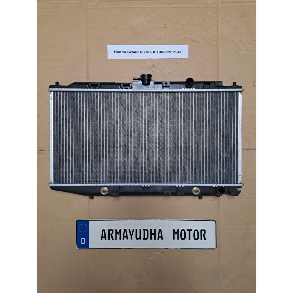 Radiator Assy Honda Civic LX Grandcivic Automatic AT 1988 1989 1990 1991