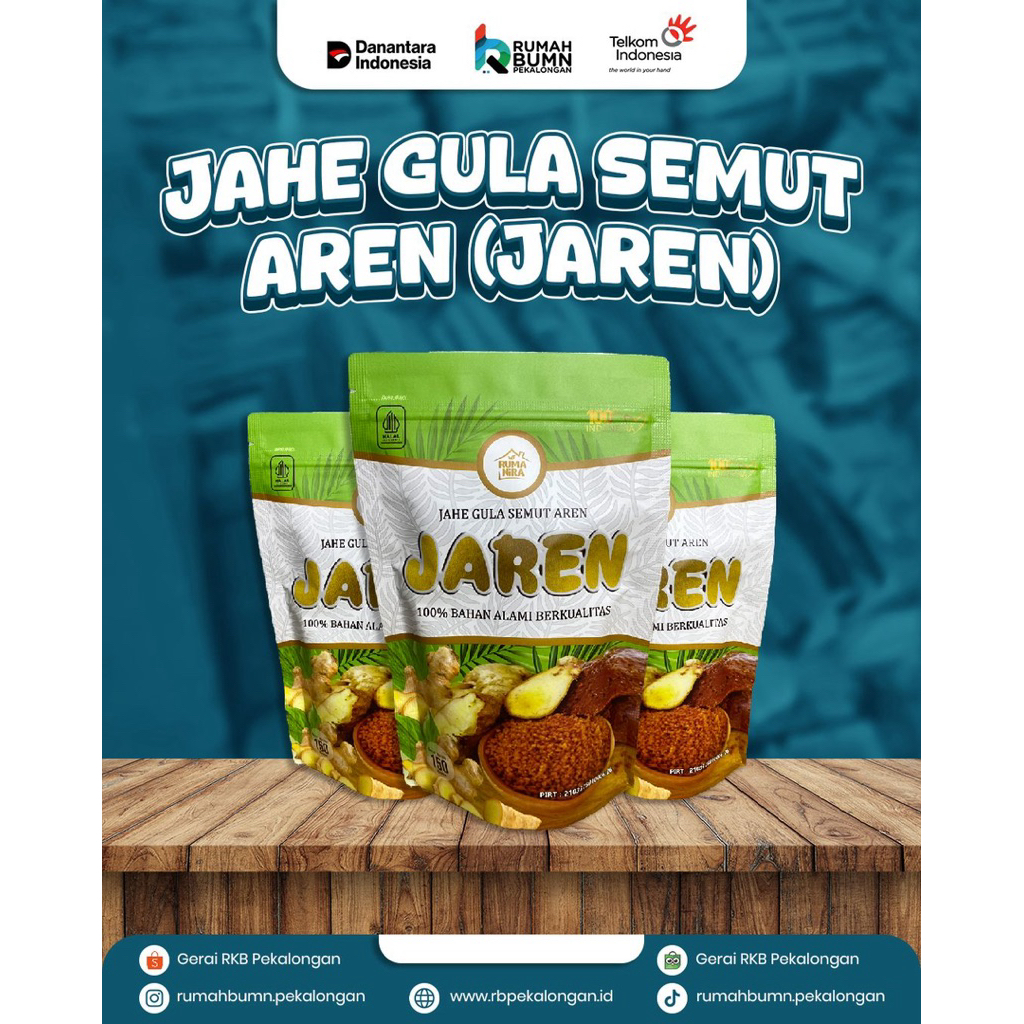 

Jaren RumaNira - Jahe Gula Semut Aren