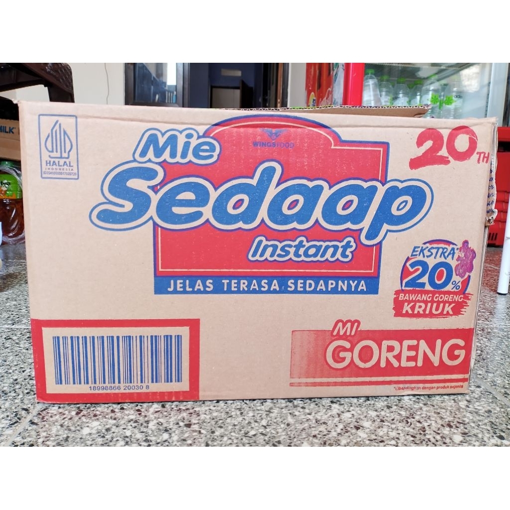 

Mie sedaap goreng 1 dus