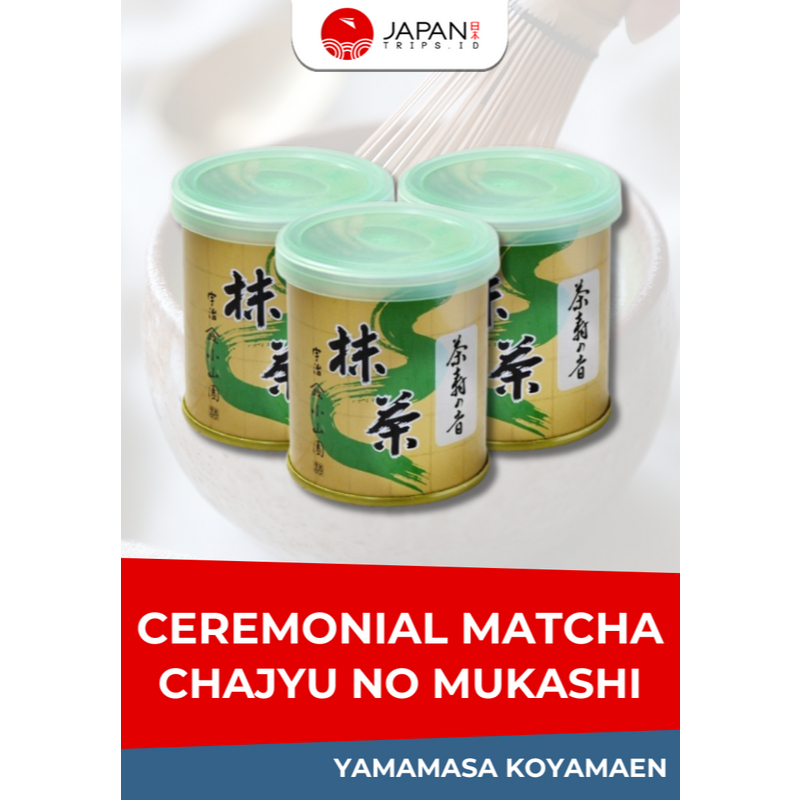 

Chajyu no Mukashi by Yamamasa Koyamaen – Premium Ceremonial Matcha (30g)