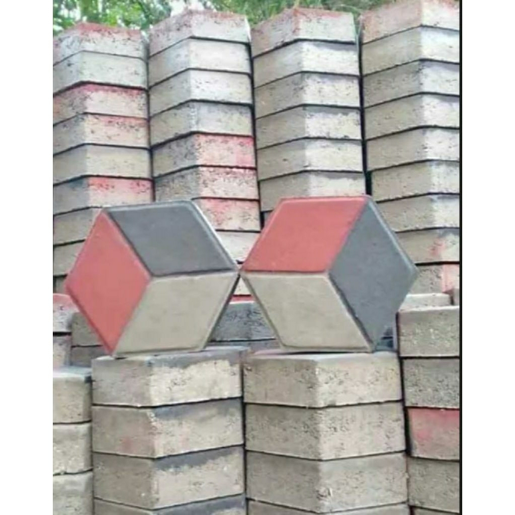 paving block 3d di kirim dari sagaranten