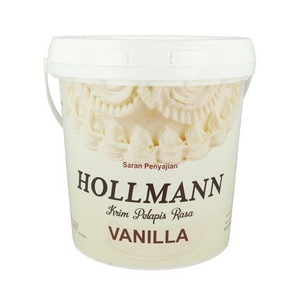 

Hollmann Butter Cream Krim Pelapis Rasa Vanilla 1kg