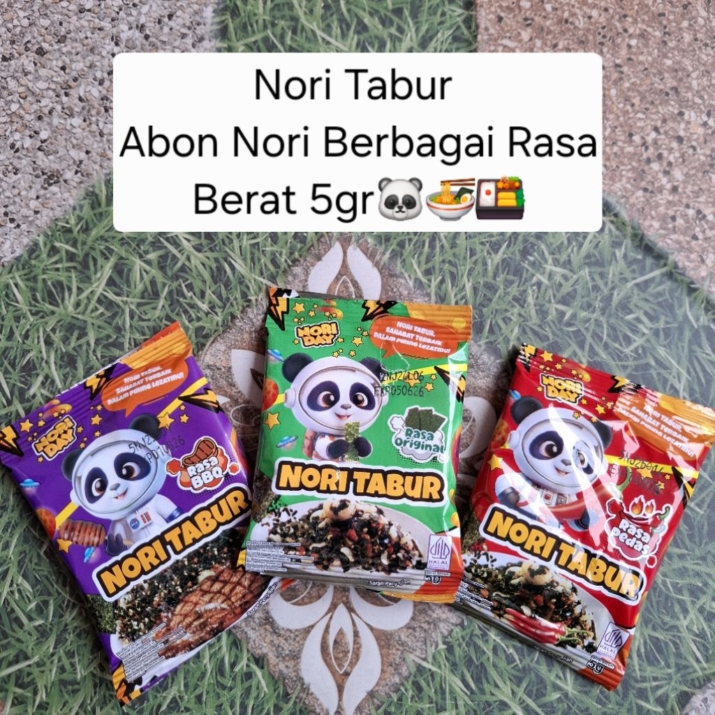 

{PROMO} Nori Day Nori Tabur berat 5gr rice noodle rumput laut panggang berbagai pilihan rasa cemilan viral rumput laut kering dry seaweed original sehat sudah halal mui dan bpom harga murah promo sale terlaris