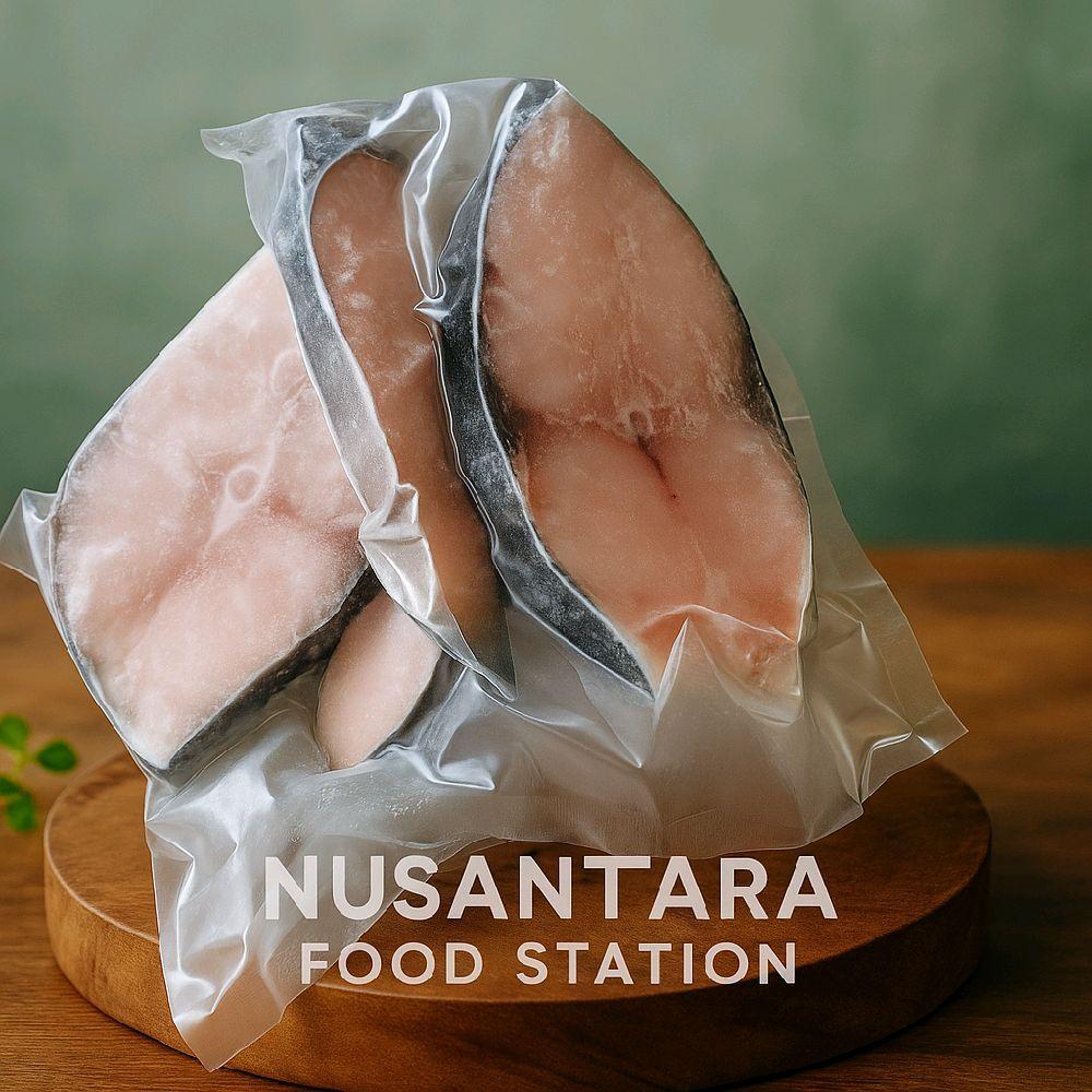 

ikan Tenggiri steak fresh kemasan 500gram