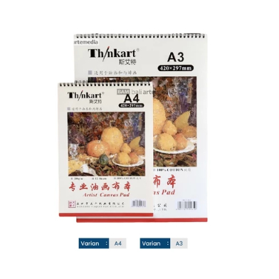 

Thinkart Artist Canvas Pad A4 / A3 - SAS