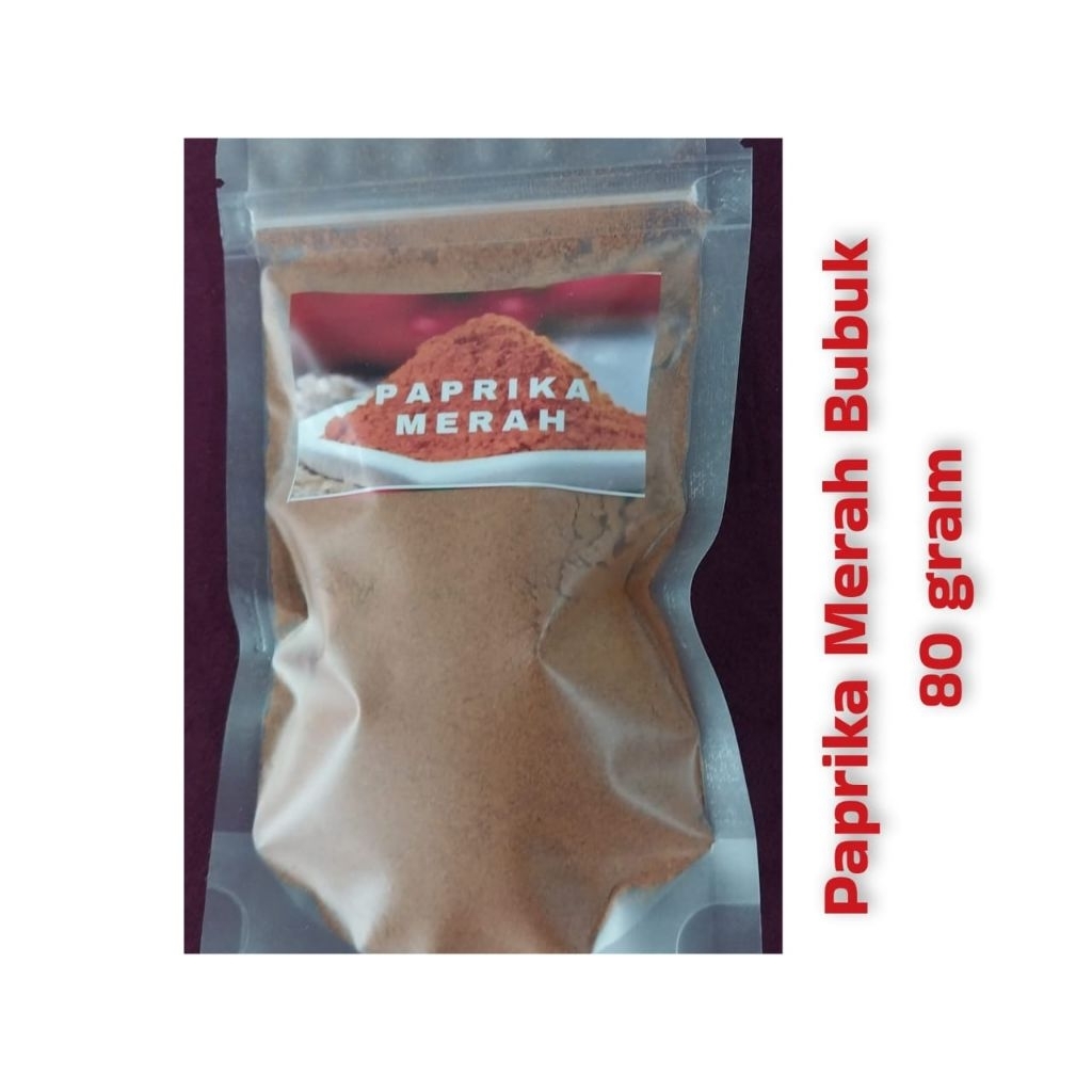 

Paprika merah bubuk 80 gram