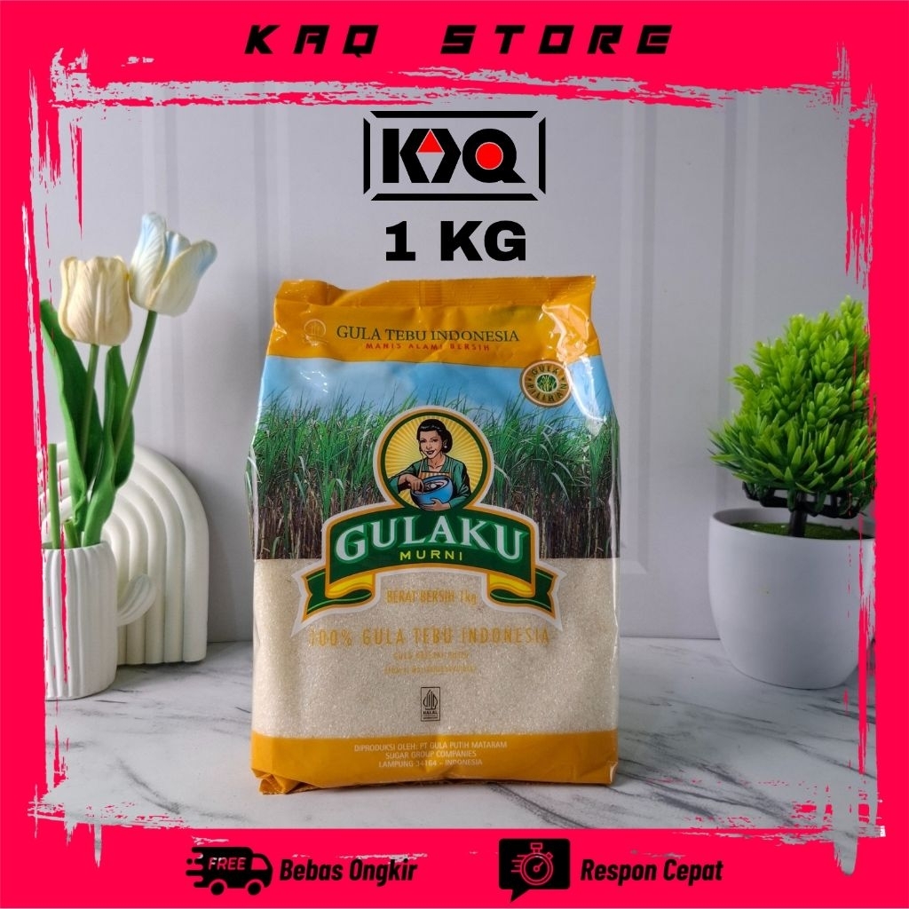 

Gulaku Gula Tebu/Premium 1KG