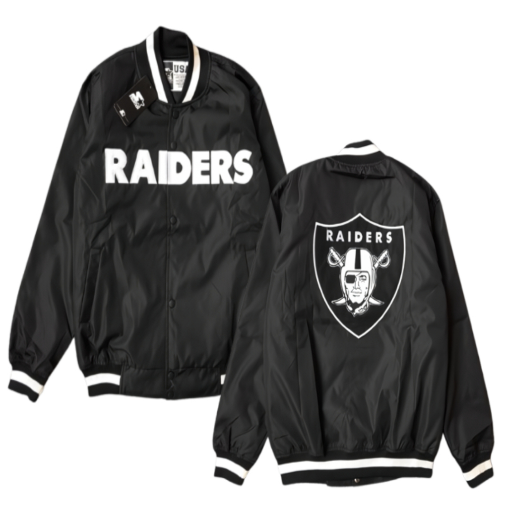 Jaket Varsity Raiders Bordir Unisex