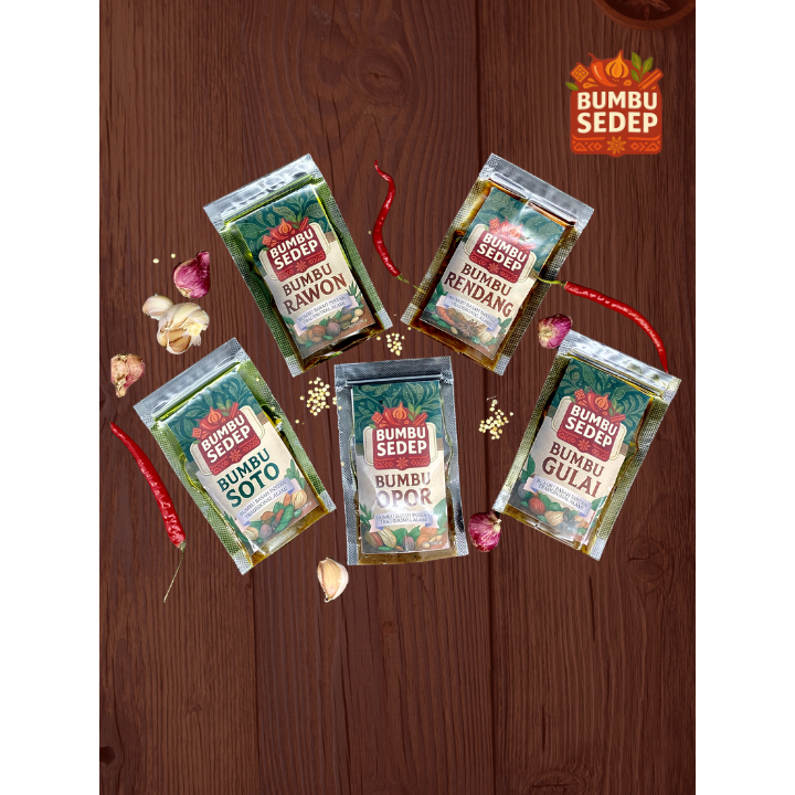

Bumbu Sedep Rawon Gulai Opor Rendang Soto