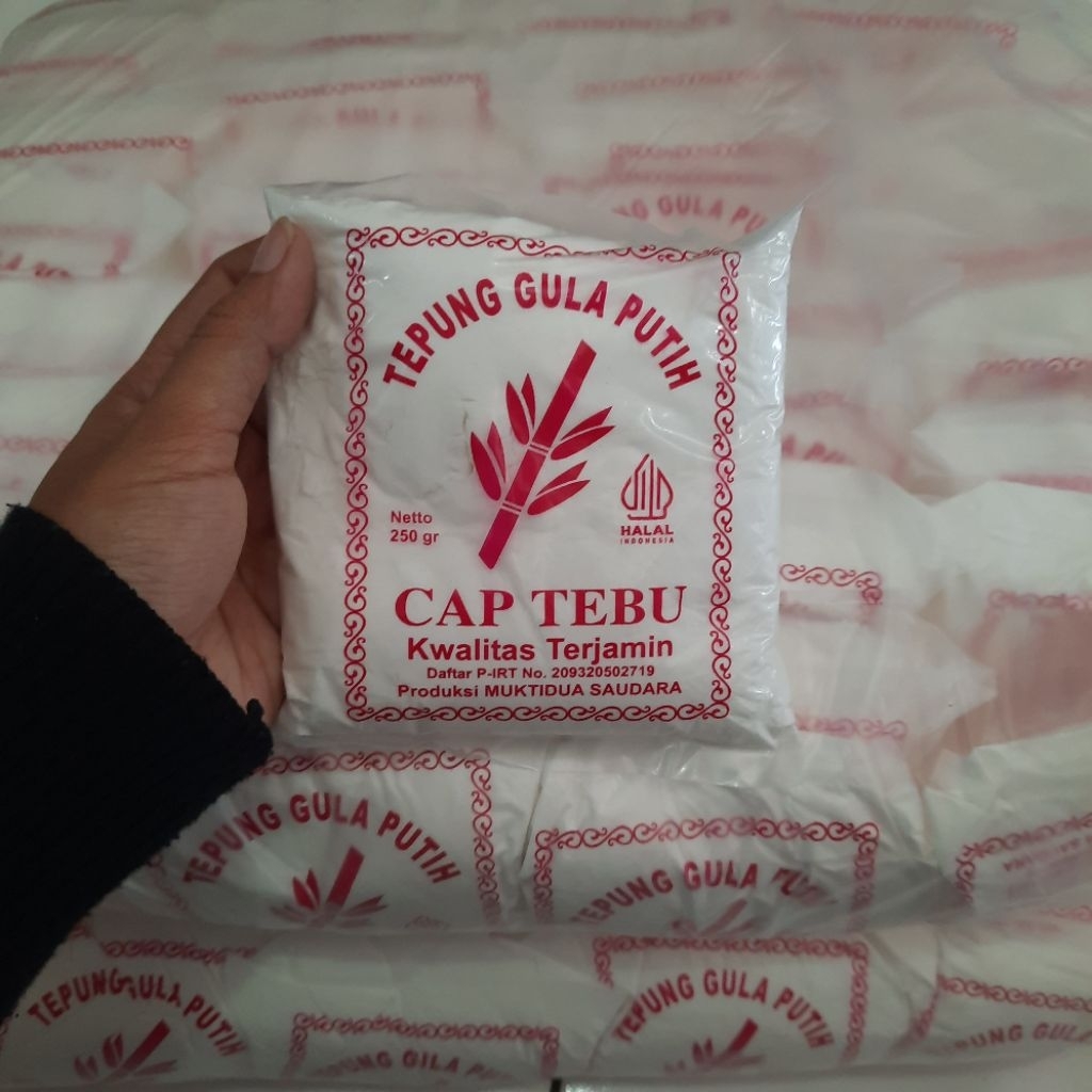 

Gula Halus 250 gram/ Tepung Gula Putih 250 gram/ Gula Halus Cap Tebu