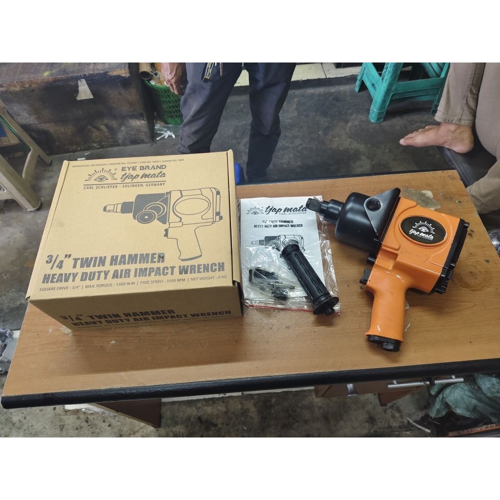 AIR IMPACT 3/4 inchi tjap mata impact 3/4 inch merek tjap MATA