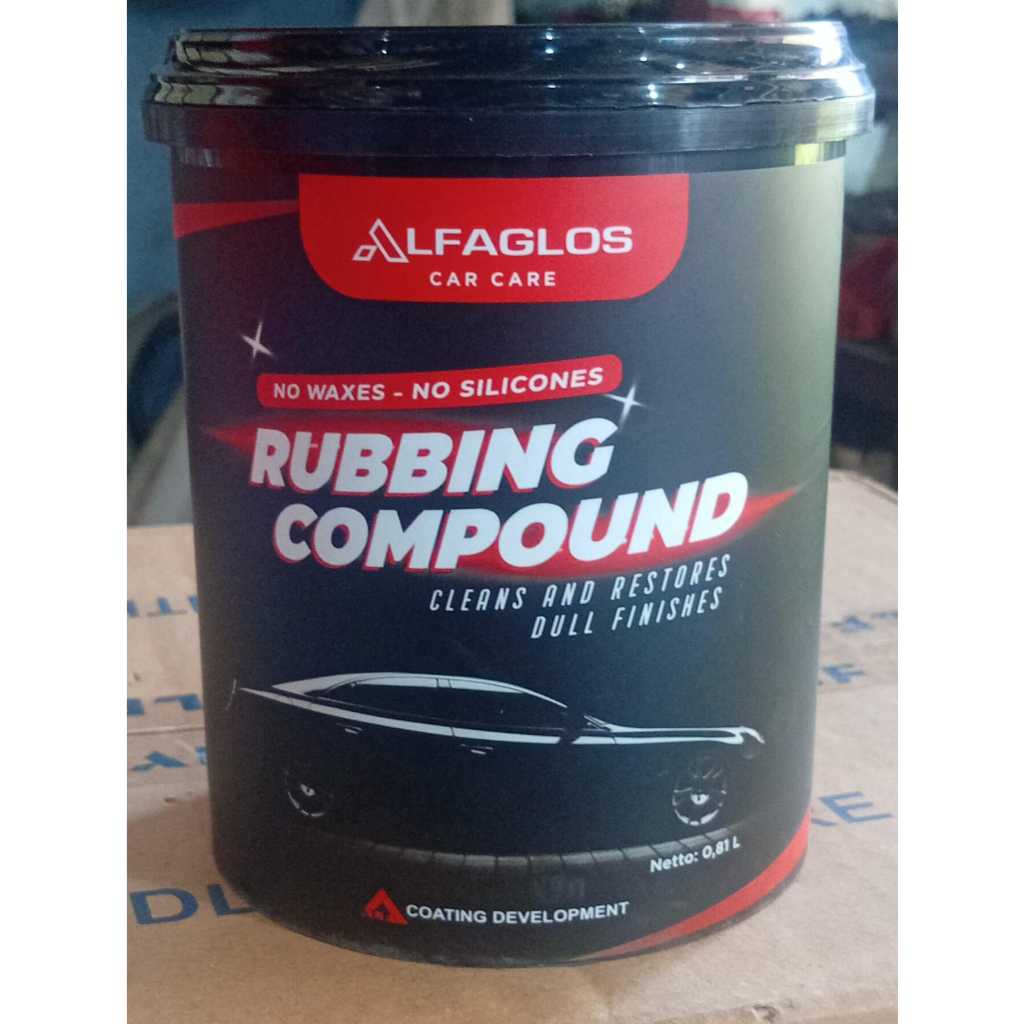 Alfaglos Rubbing Compound 0.8L, Kompon mobil Alfa