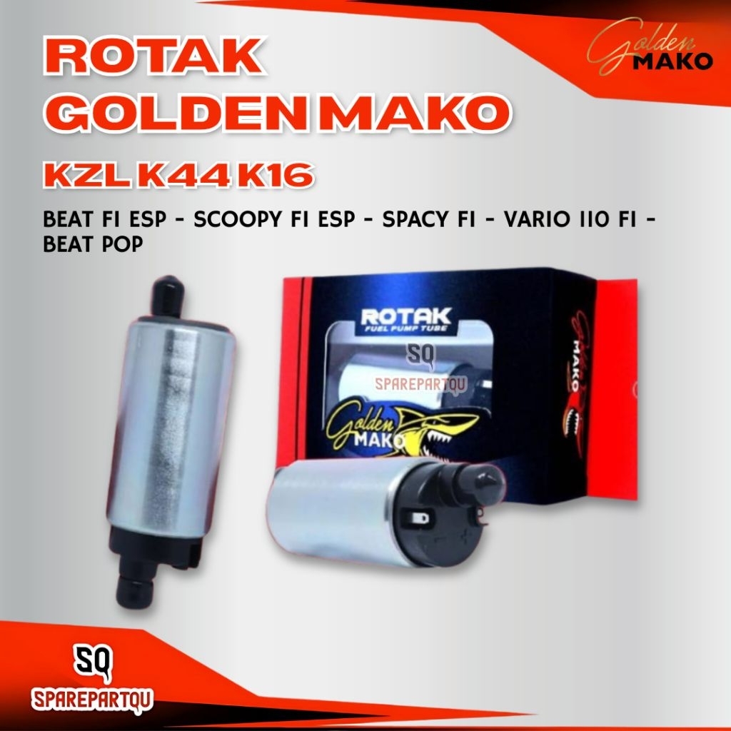 Dinamo Fuel Pump Rotak Beat Fi Scoopy Fi Vario 110 Fi Stater Kasar GOLDEN MAKO Fuelpump Dinamo Rotak