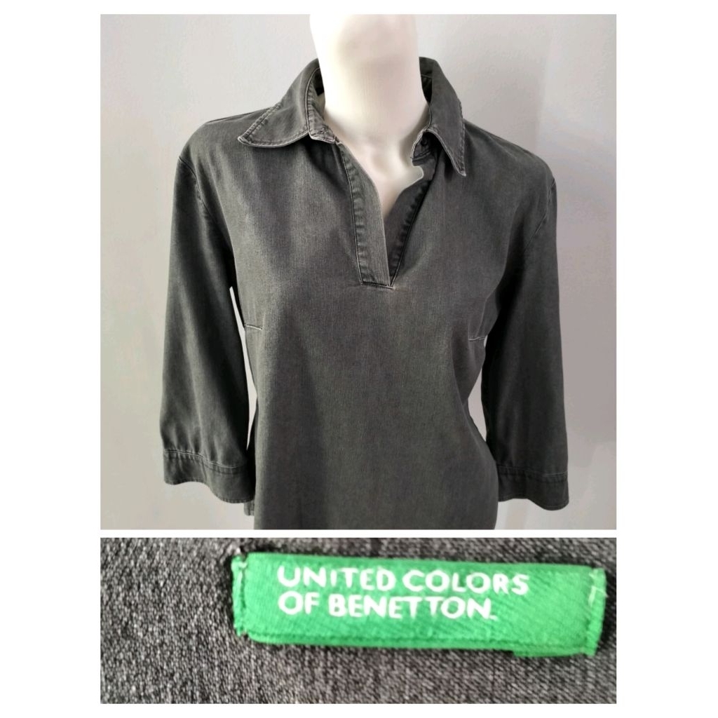Blouse Kemeja Atasan Second merk Benetton