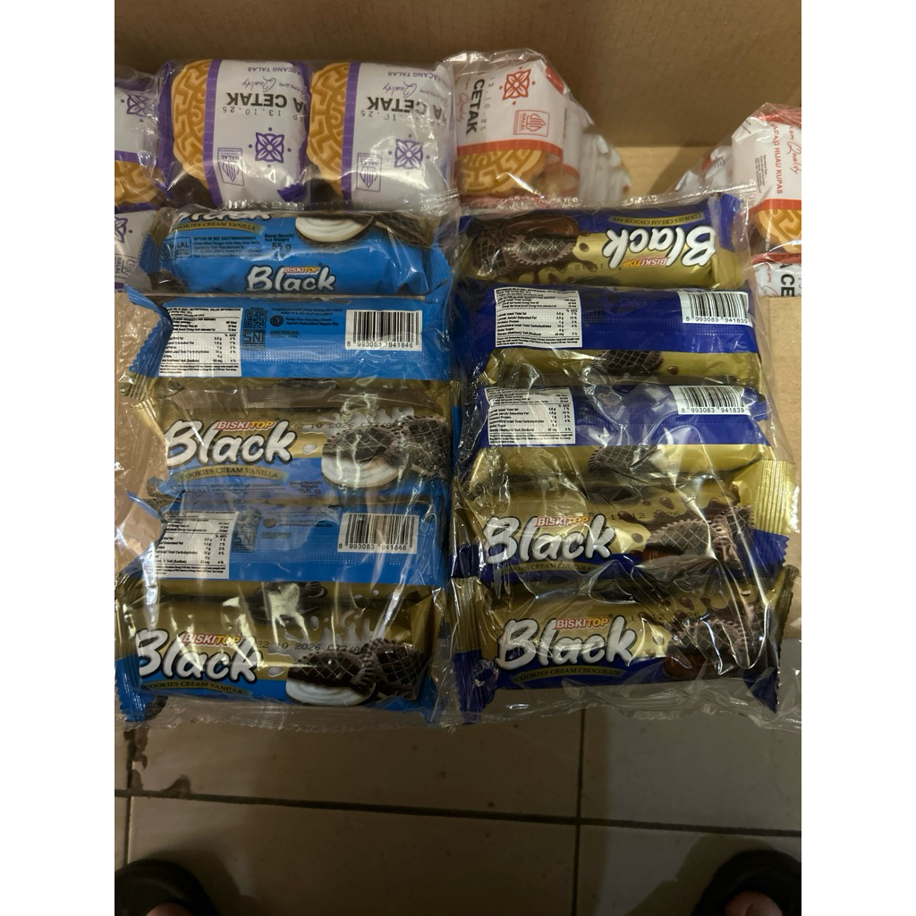 

BISKITOP Black cookies 55gram