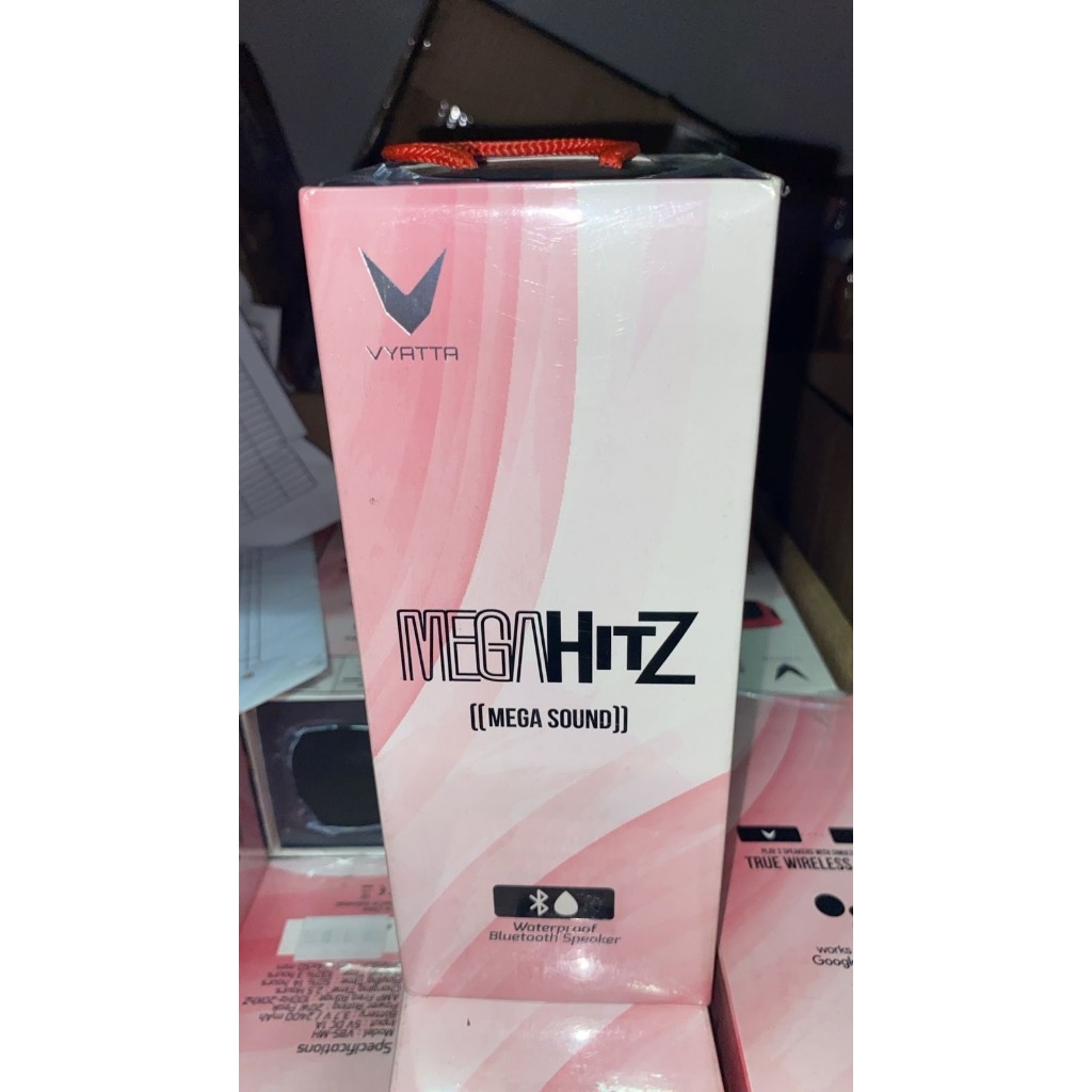 CUCI GUDANG VYATTA Mega Hitz TWS Bluetooth VS Speaker Bluetooth - Red
