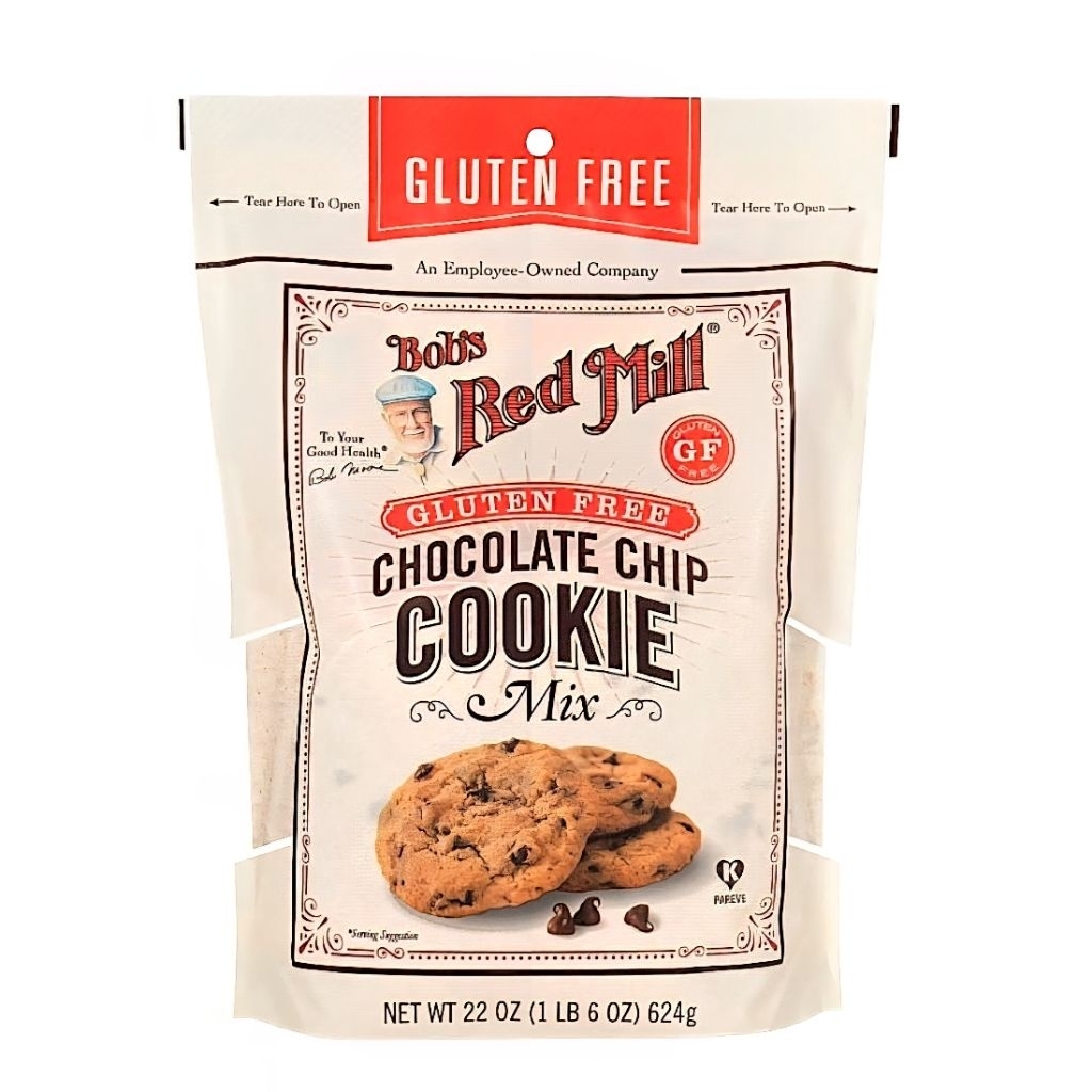 

Bob's Red Mill | CHOCOLATE CHIPS COOKIE - Mix Flour 624gr | GLUTEN FREE Cookies Cokelat Chip Mpasi
