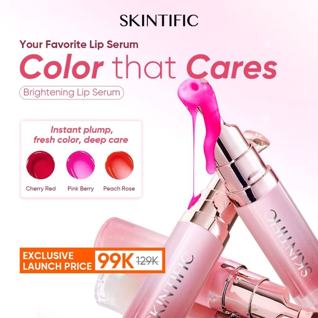 LIP SERUM SKINTIFIC/PEPTIDE BRIGTENING LIP SERUM SKINTIFIC/LIP SERUM SKINTIF PROMO