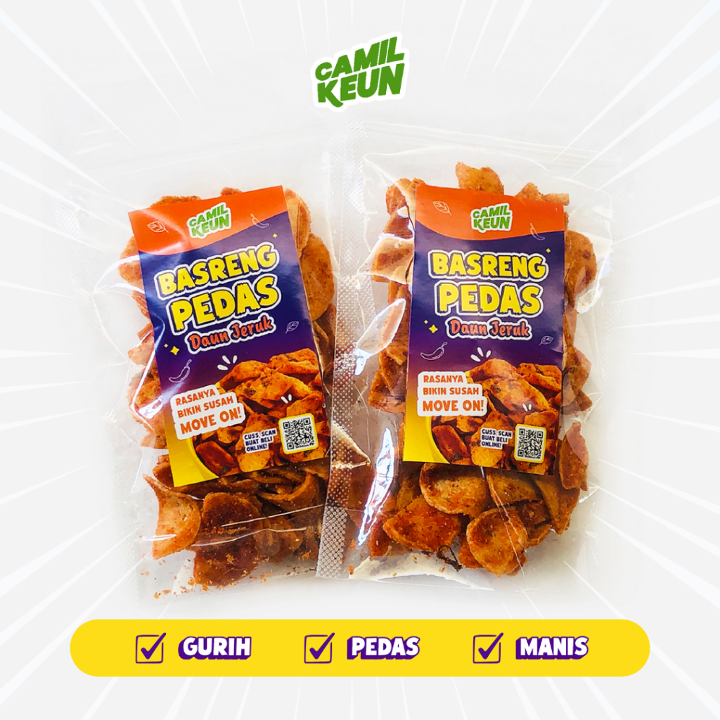 

Basreng Pedas Daun Jeruk