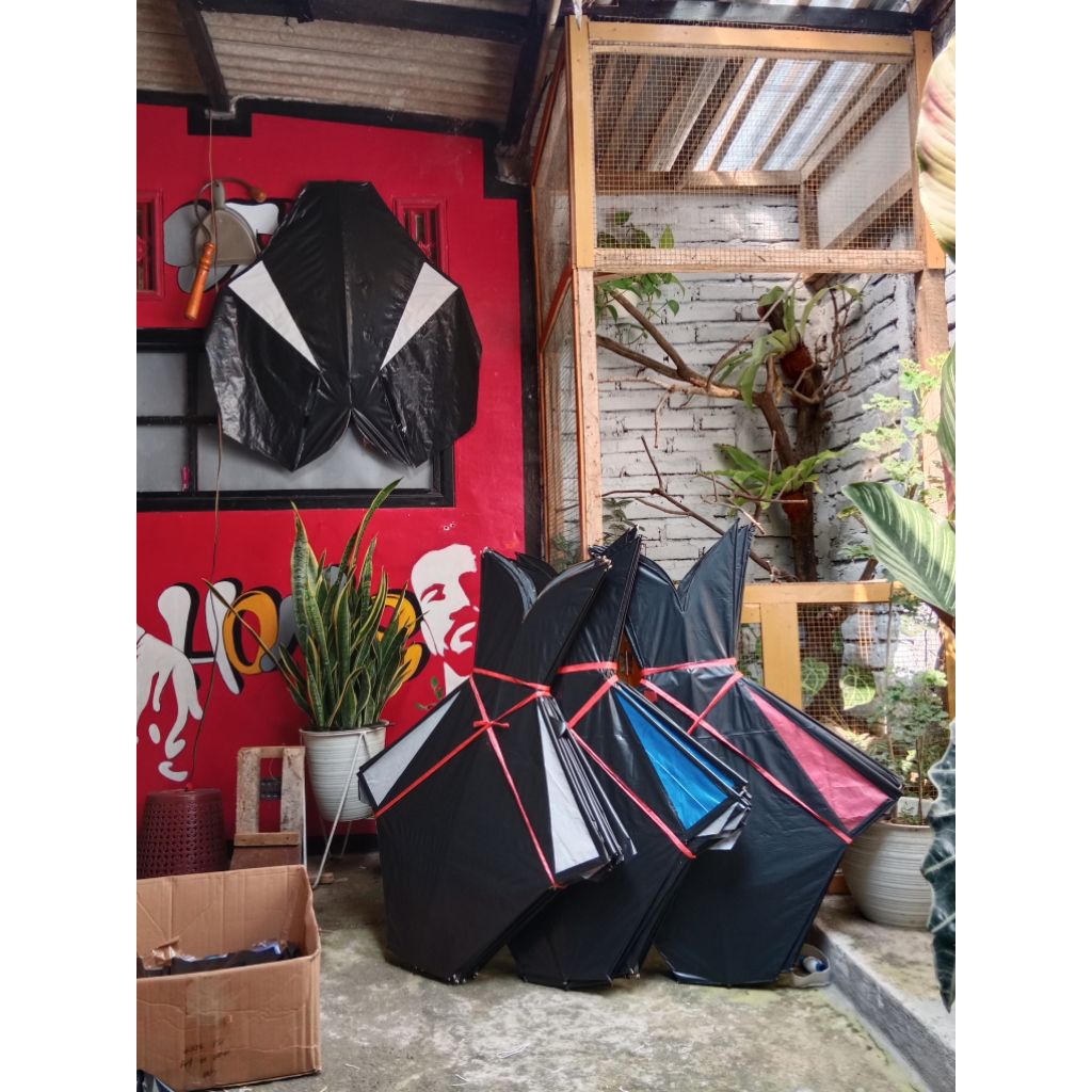 Layang layang cotek blolong mini