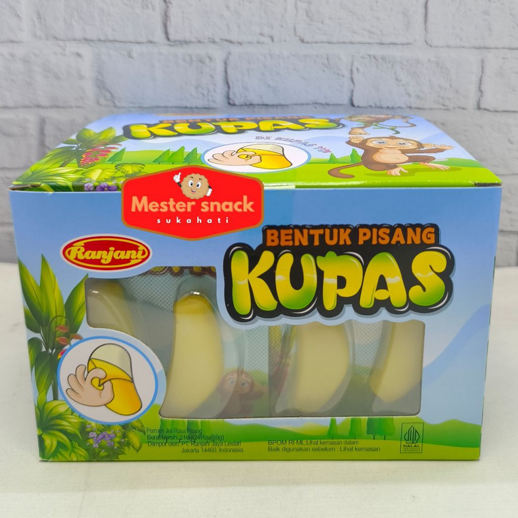 Permen Ranjani Pisang Kupas | Permen Pisang