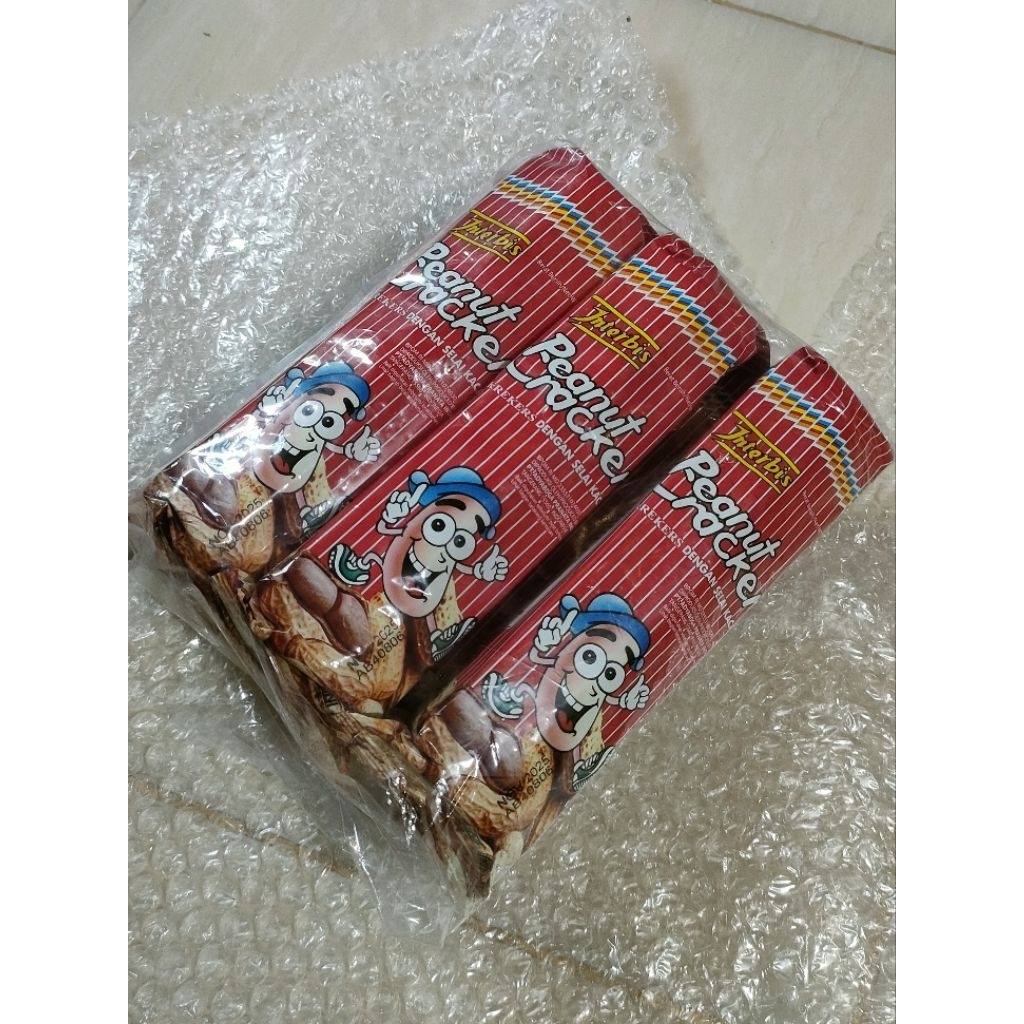 

INTERBIS PEANUT CRACKERS ROLL 100 Gram | BISKUIT DENGAN KRIM KACANG