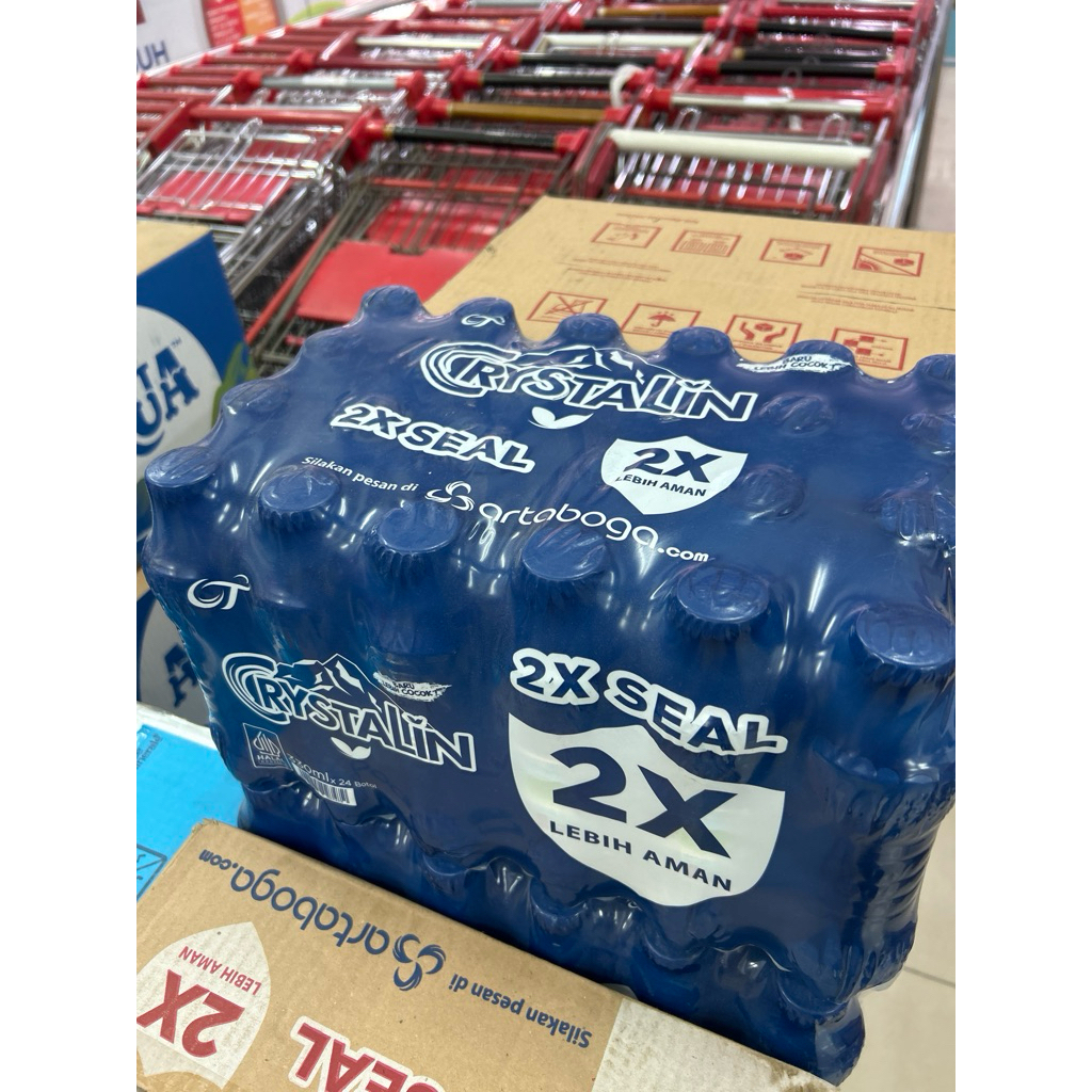 

CRYSTALIN 330ml Botol air mineral
