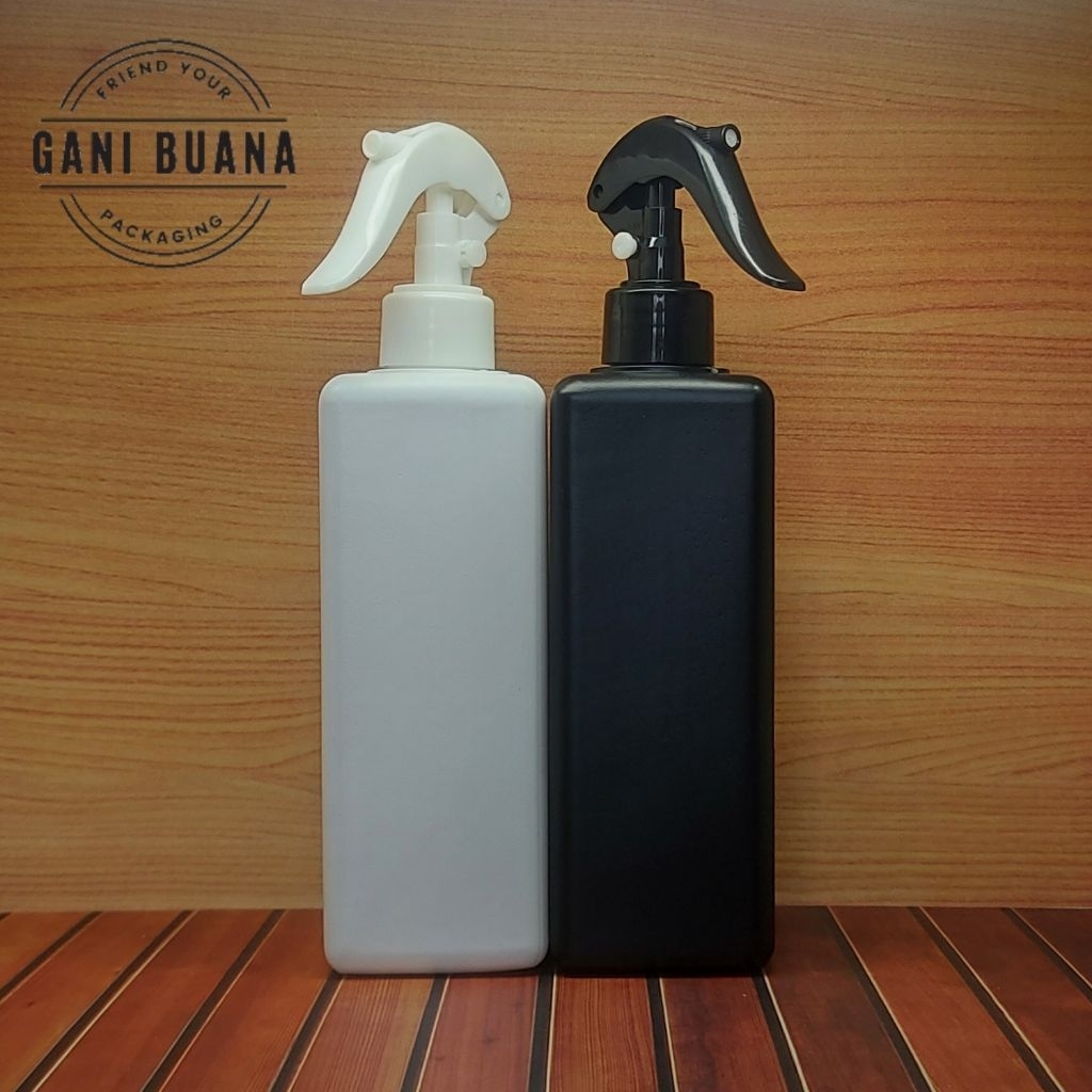 BOTOL TRIGER BEBEK 500ML HDPE KOTAK NECK 28 VARIAN WARNA/BOTOL KISPRAY 500ML HDPE KOTAK