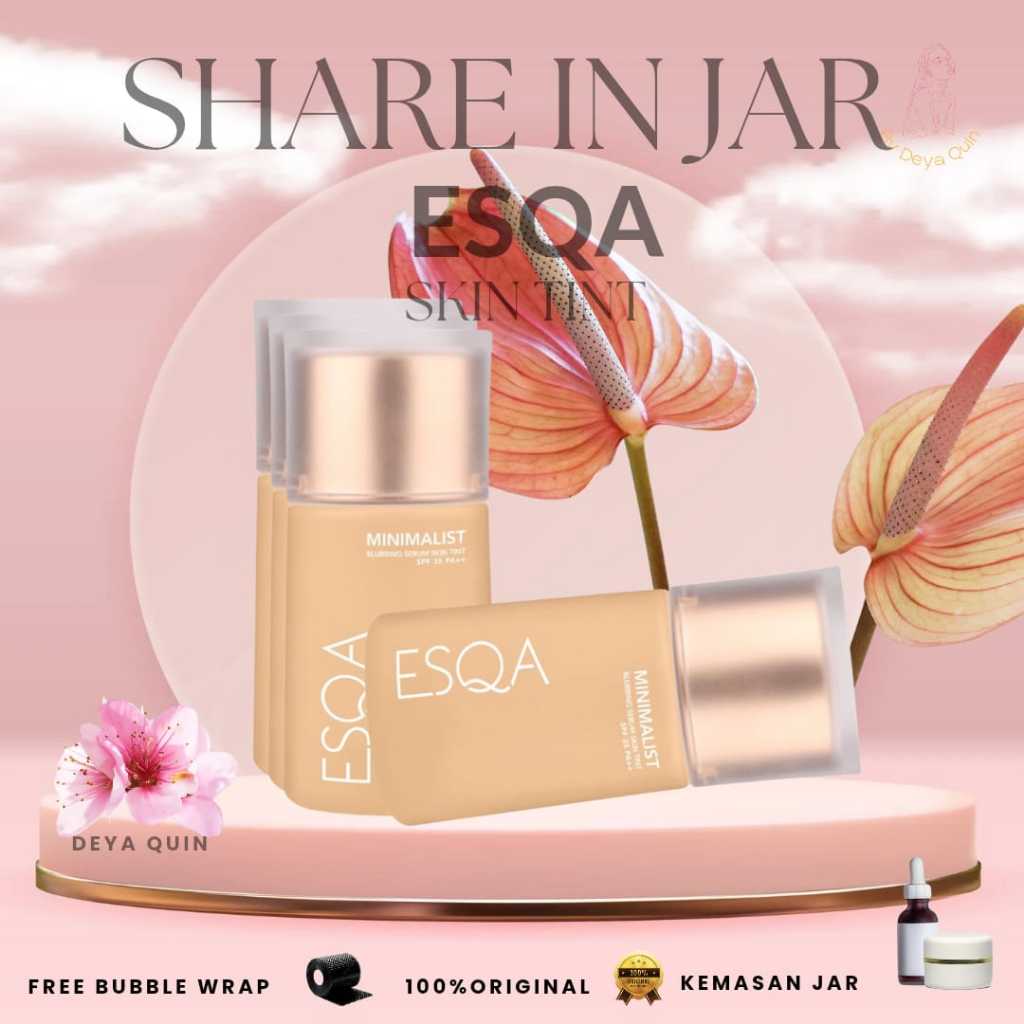 (Share In Jar) ESQA Minimalist Bluring Serum Skin Tint
