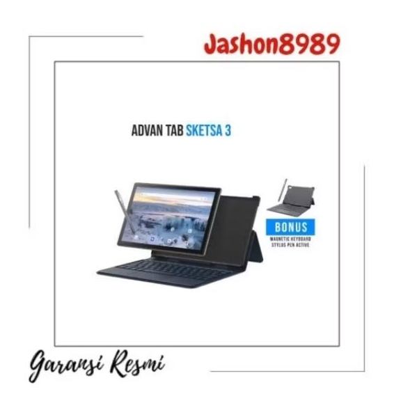 ADVAN TAB SKETSA 3 RAM 6/128 GARANSI RESMI ADVAN