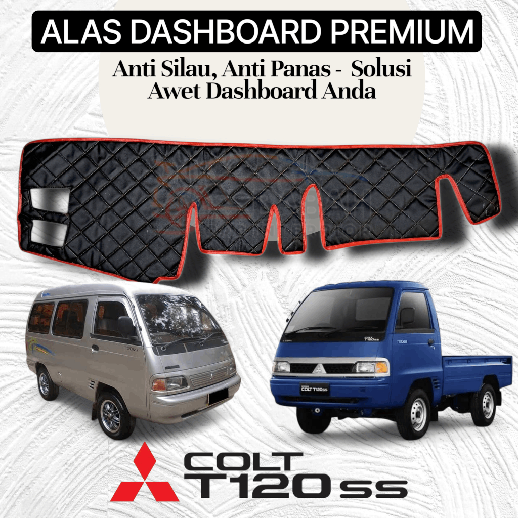 Alas Dashboard kulit mitsubishi T120 SS motif wajik