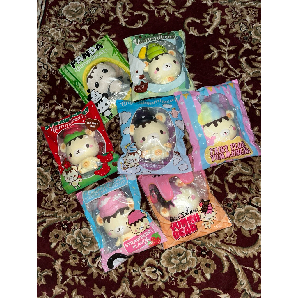 Preloved Squishy Creamii Candy Yummybear YB yb