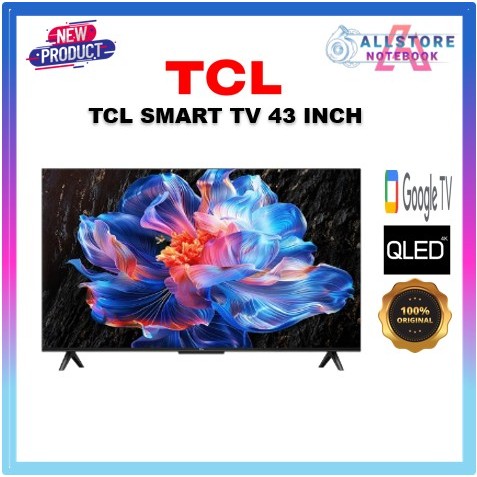 TCL 43 Inch QLED Direct LED Smart Google TV 4K UHD 43P7K