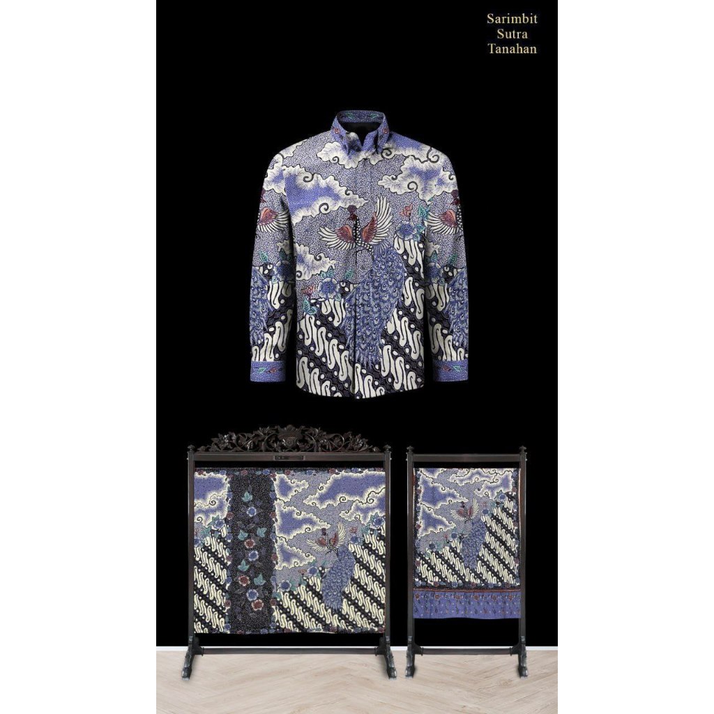 Kain Batik Tulis Sarimbit Sutra Tanahan Batik Couple Pasangan BNZ