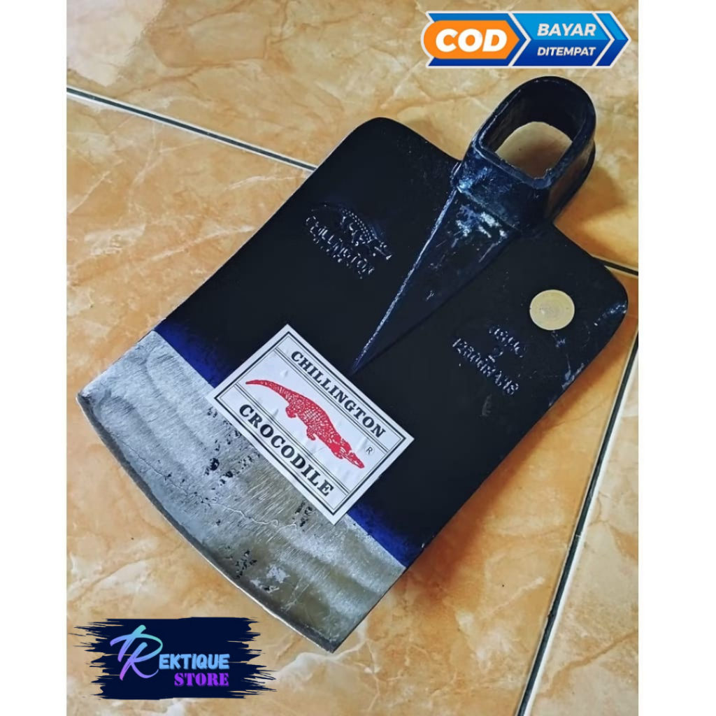 CANGKUL PERTANIAN - CANGKUL ASLI CAP BUAYA BAHAN BAJA