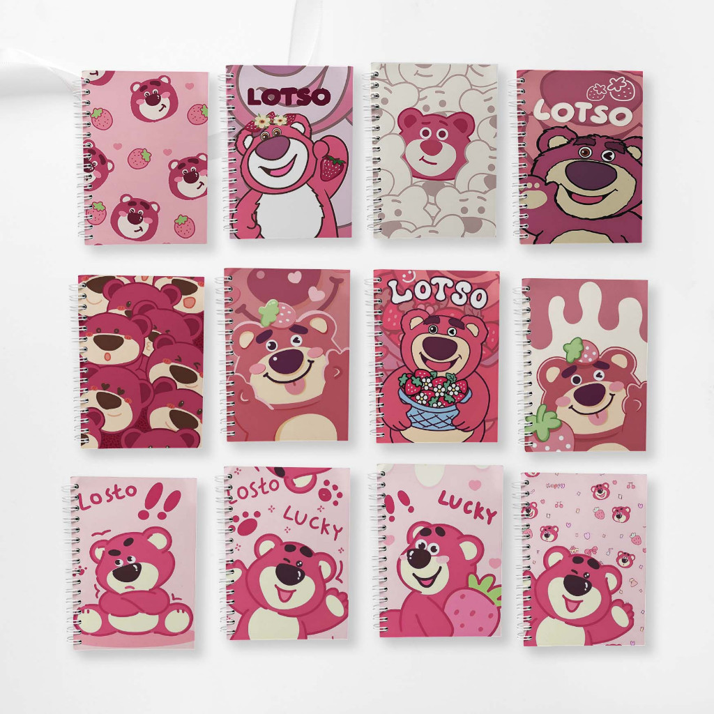 

Note Book Spiral A5 (14.8 cm X 21 cm) Edisi Lotso