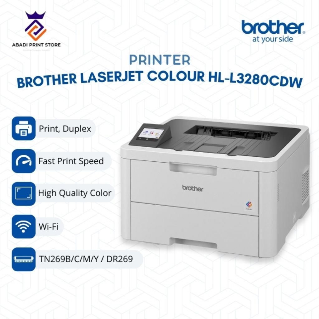 Brother HL-L3280CDW Printer Laser Warna Compact