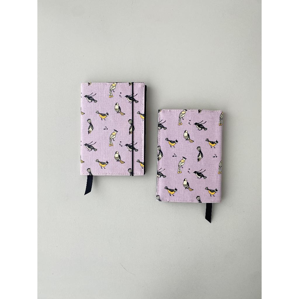 

Notebook Birds Violet Canvas Living
